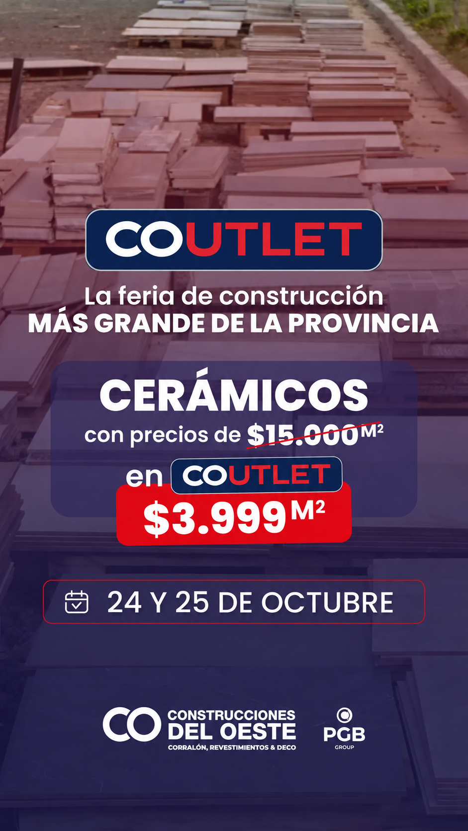 COUTLET cerámicos desde $3.999