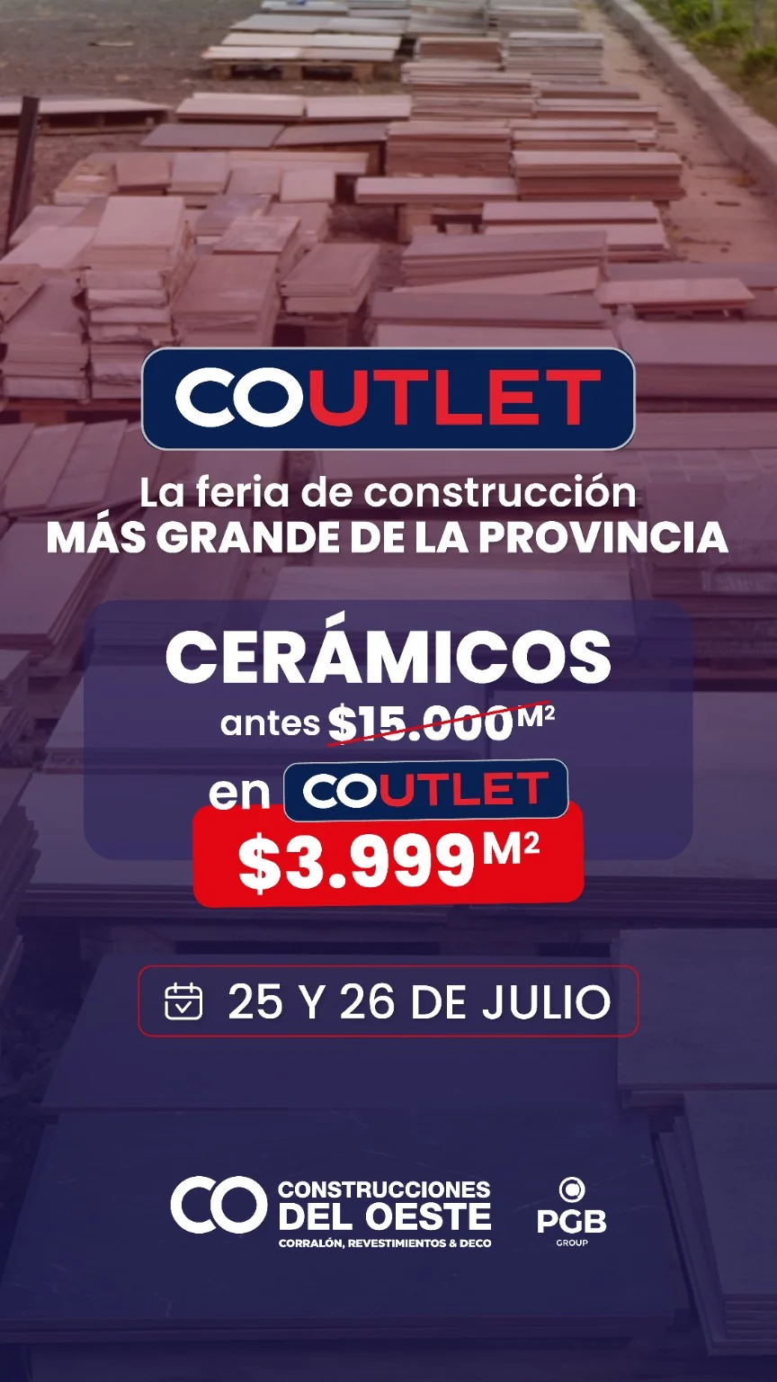 Promoción COUTLET cerámicos